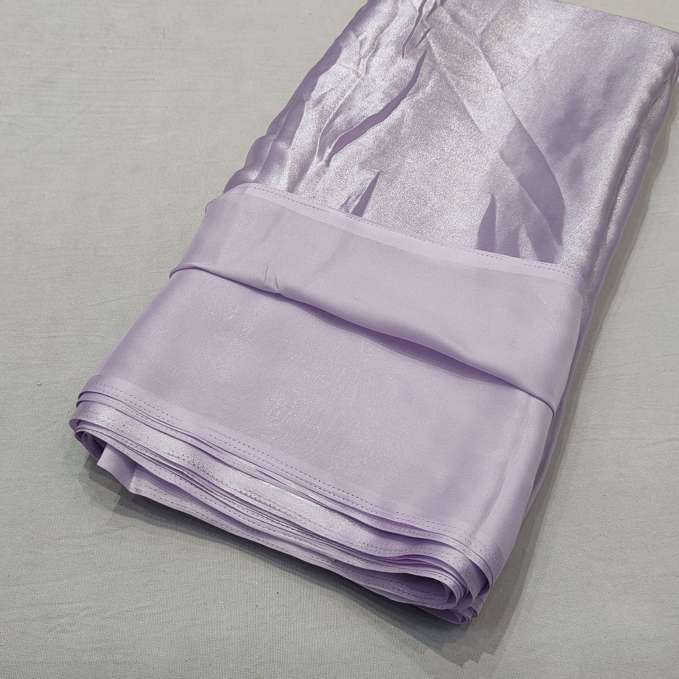 (Wholesale Pack of 20 meter) Superflowy Satin Georgette Shimmer Foil 44 inch width