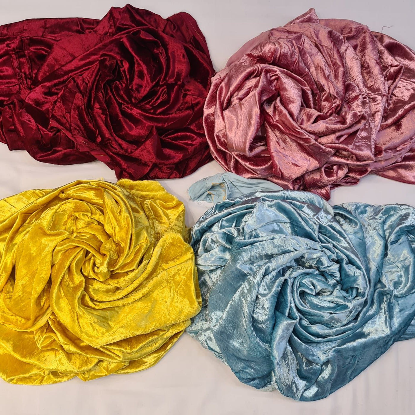Pure Viscose Velvets Solid Colors 44 inch Width