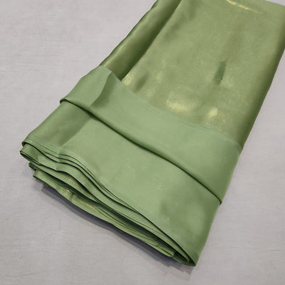 (Wholesale Pack of 20 meter) Superflowy Satin Georgette Shimmer Foil 44 inch width