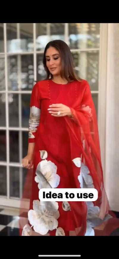 Satin Georgette Print 44 Inch Width