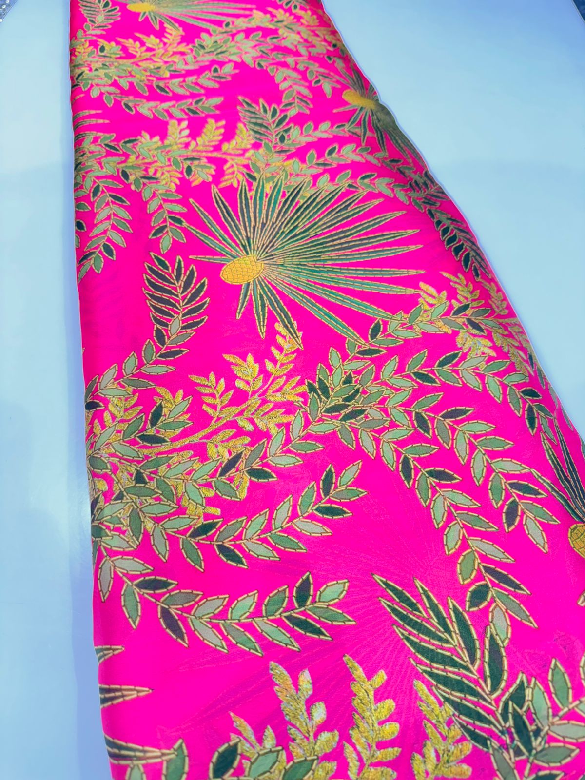 Satin Georgette Prints Supersoft And Comfortable