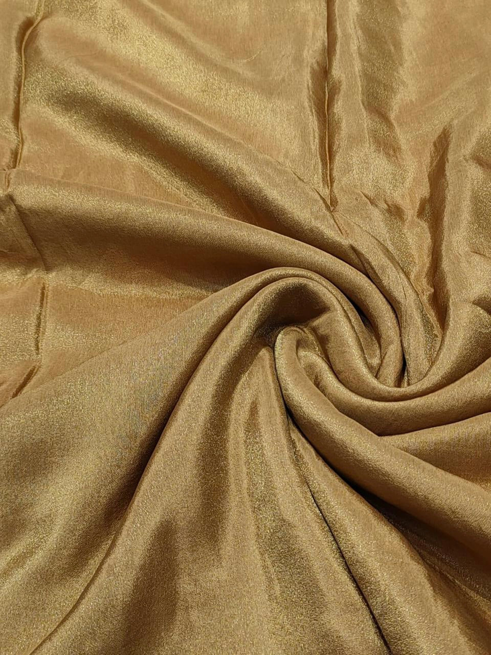 Viscose Zari Tissue Plain Color’s