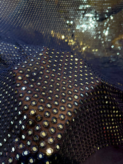 Pure Viscose Georgette Mirrror Embroidery 44 inch width