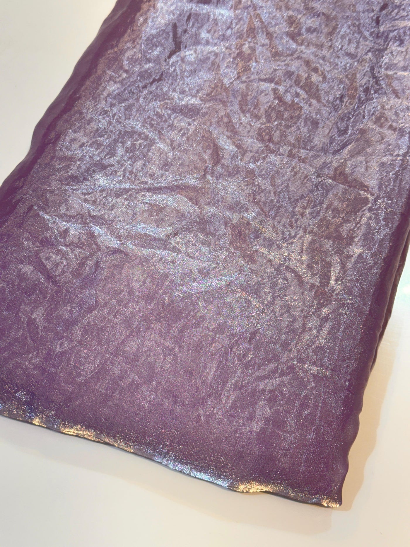 Supersoft Two Tone Satin Organza Fabric 44 inch width (Shade BF- 2720)