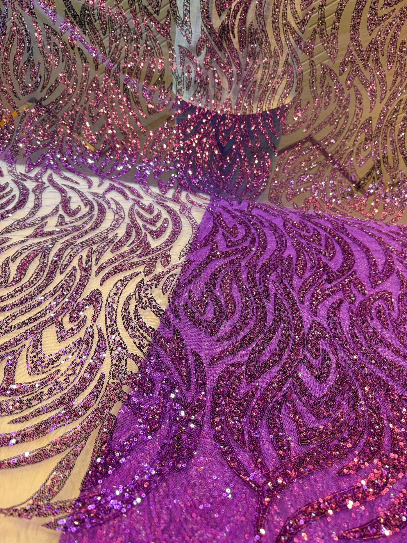 Azmi Imported Net Handwork Embroidery 54 inch width