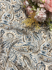 (Wholesale Pack Of 20 meter -Dispatch After 7 days )  Pure Viscose Crape Prints  (Design -(H)_VE_2514_A-)