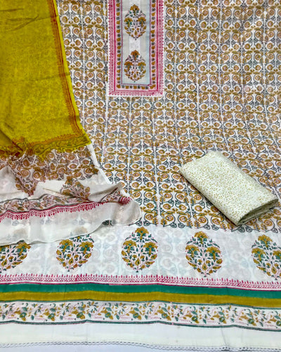 Very Beautiful unstitched cotton suits