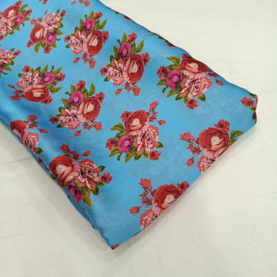 Satin Georgette Print 44 Inch Width