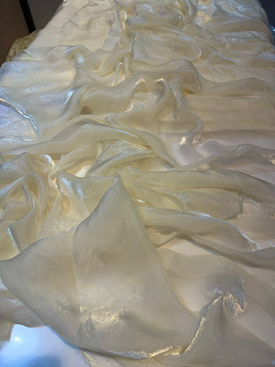 Supersoft Two Tone Satin Organza Fabric 44 inch width