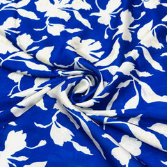 (Precut of 0.80 Meter) Satin Georgette Prints Supersoft And Comfortable