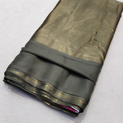 (Wholesale Pack of 20 meter) Superflowy Satin Georgette Shimmer Foil 44 inch width
