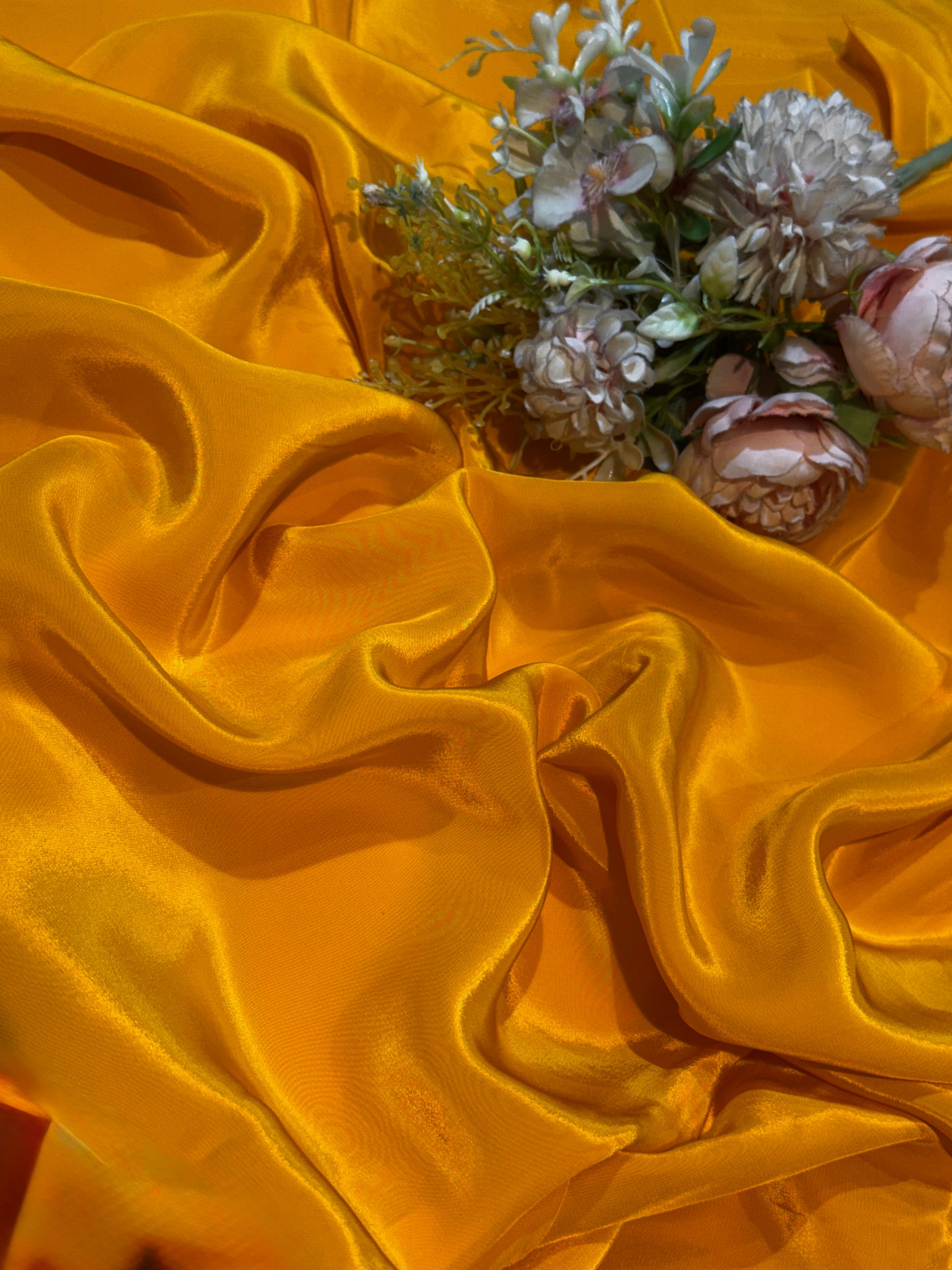 Crape Color Pure Viscose Crape Solid Colors 44 Inch width (Shade-L ) – Fabric Forever