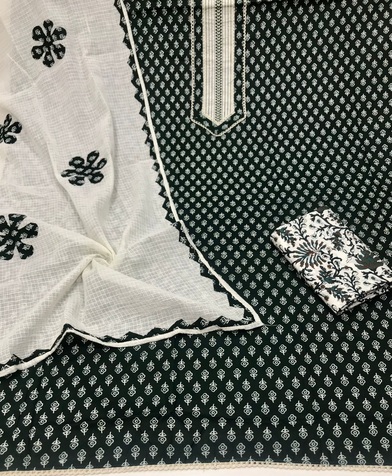 Very Beautiful Unstitched cotton Suits