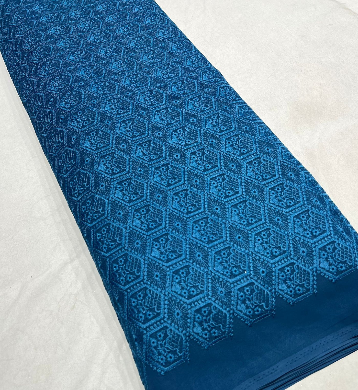 Georgette Chikankari Embroidery 44 inch width