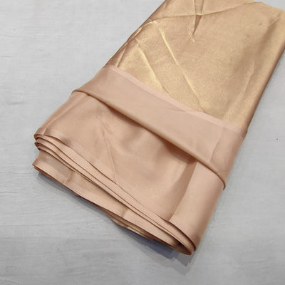 (Wholesale Pack of 20 meter) Superflowy Satin Georgette Shimmer Foil 44 inch width