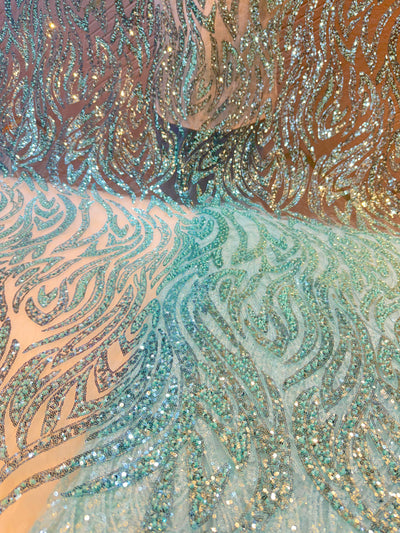 Azmi Imported Net Handwork Embroidery 54 inch width
