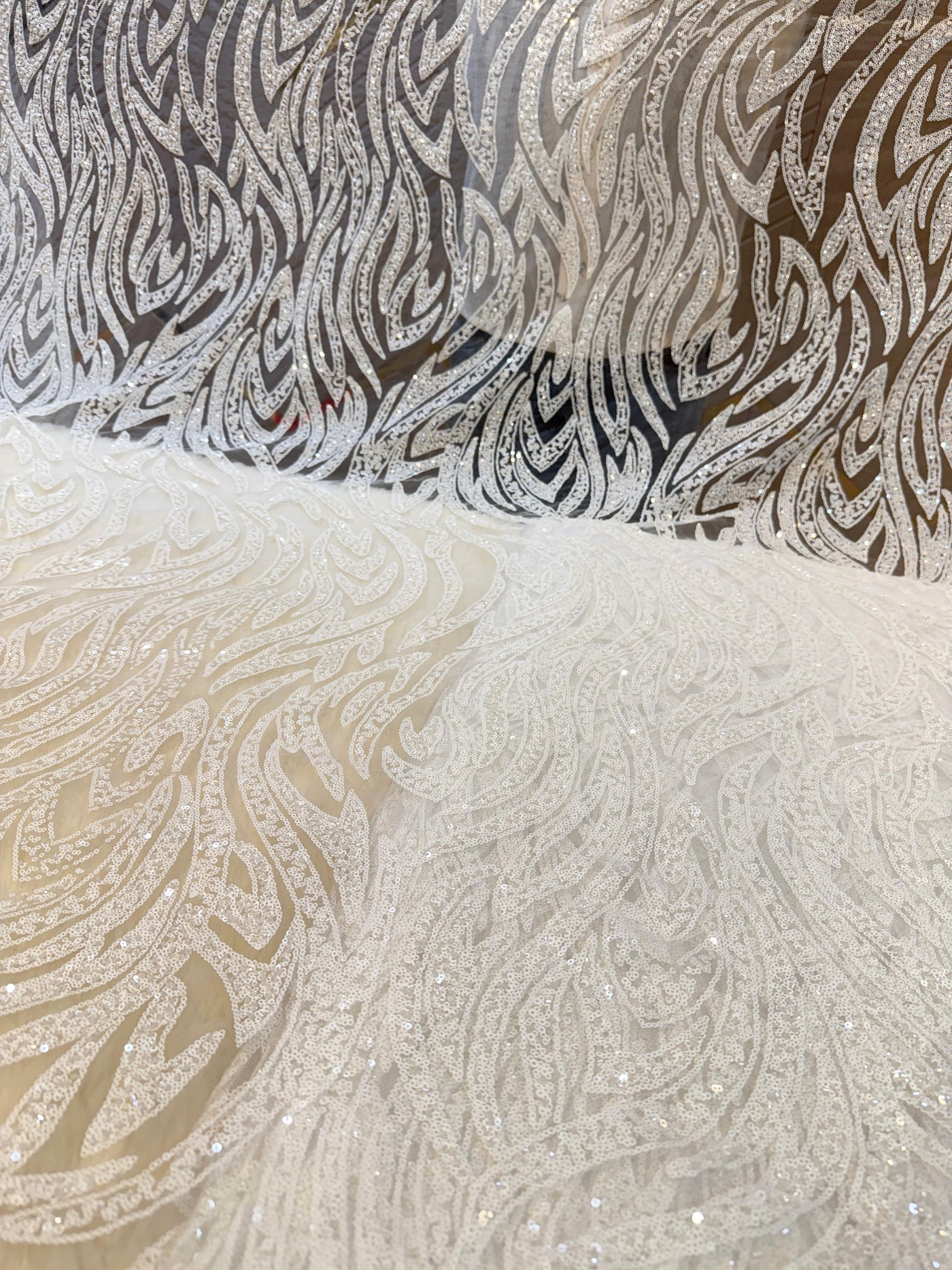 Azmi Imported Net Handwork Embroidery 54 inch width