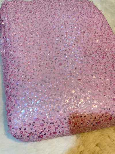 Fairy Pure Viscose Georgette Sequins Embroidery 44 Inch Width