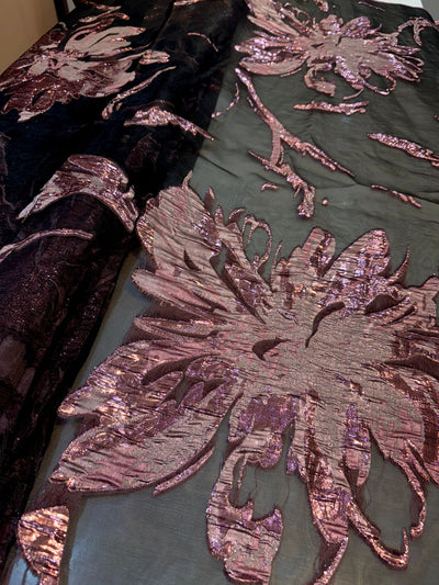Fiora Big Width Organza Jacquard Fabric 55 inch width