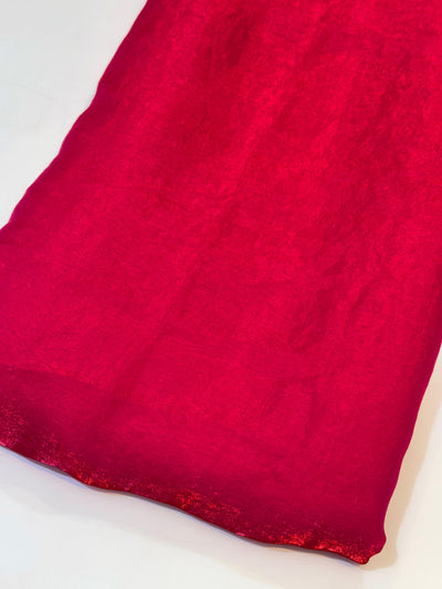 Supersoft Two Tone Satin Organza Fabric 44 inch width (BF-2761)