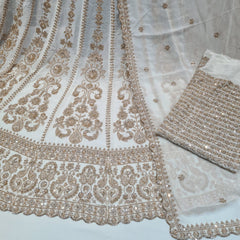 Pure Georgette Handwork Lehenga Choli Dupatta Sets  Dyeable (R)