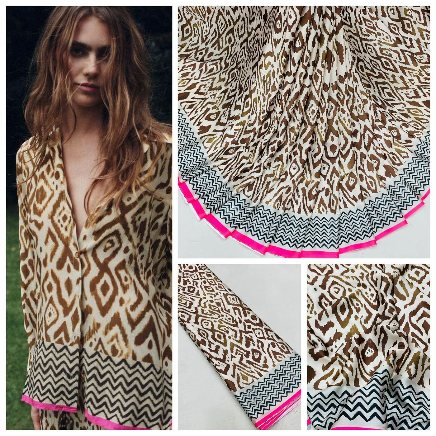 Satin Georgette Print 44 Inch Width