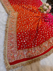 Rubani Multi Real Mirror Handwork Dupatta 2.40 Meter Length