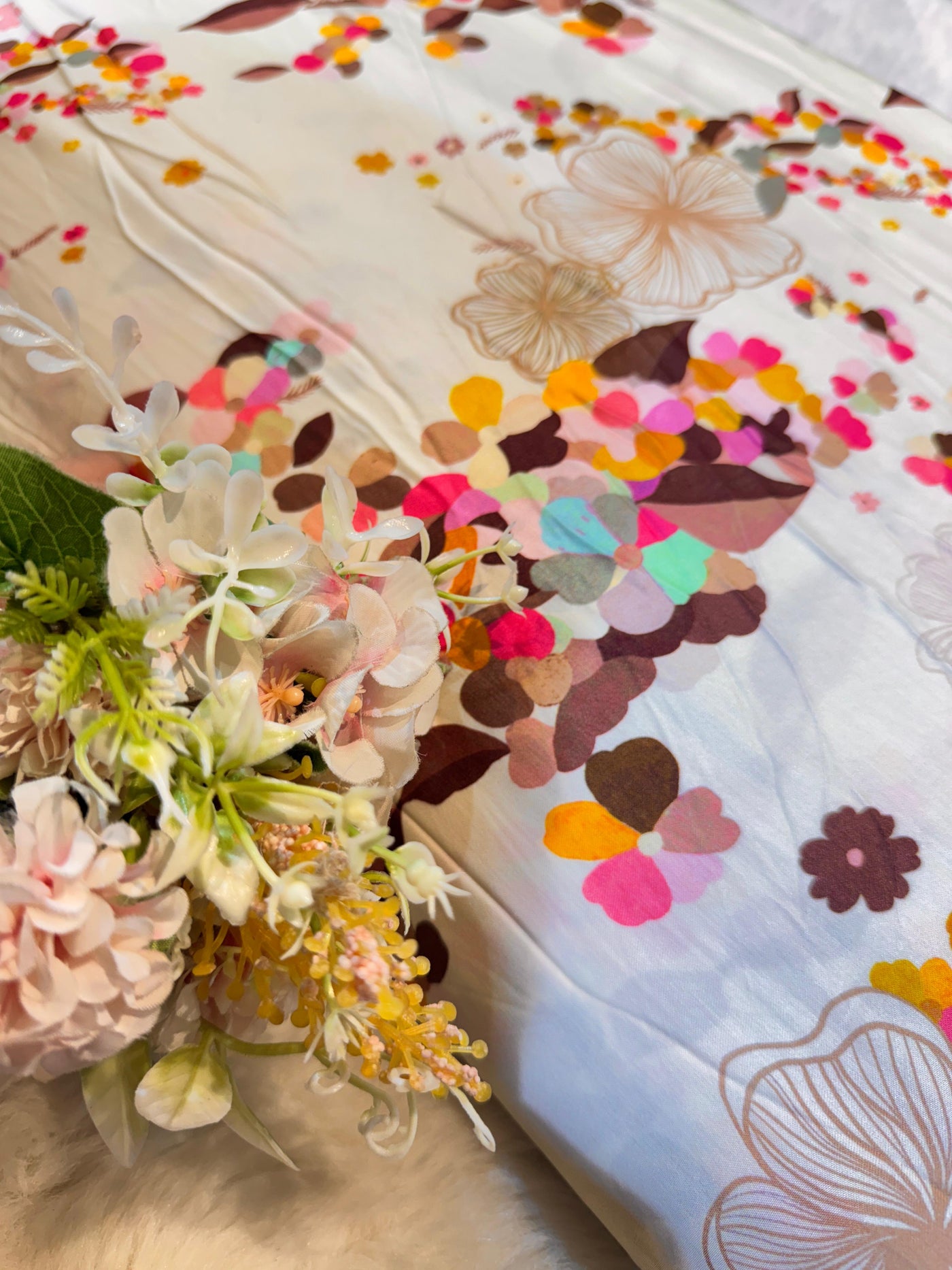 Pure Viscose Modal Satin prints 44 inch width
