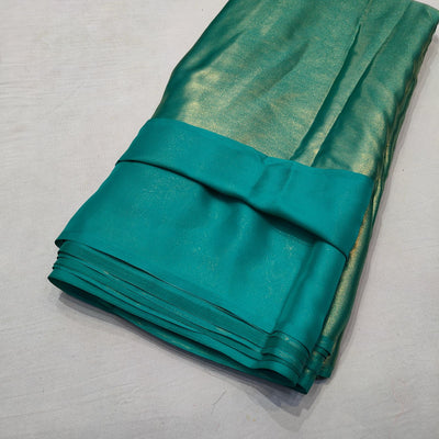 (Wholesale Pack of 20 meter) Superflowy Satin Georgette Shimmer Foil 44 inch width