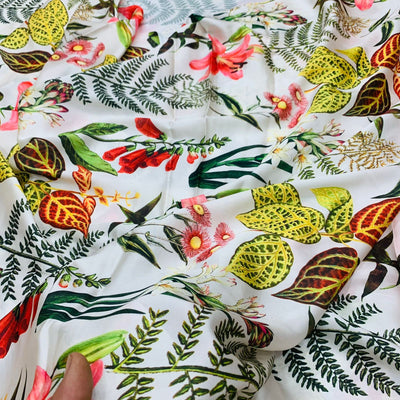 Satin Georgette Prints Supersoft And Comfortable 44 Inch width