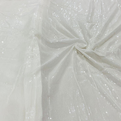 Pure Georgette Dyeable Sequins 44 Inch Width