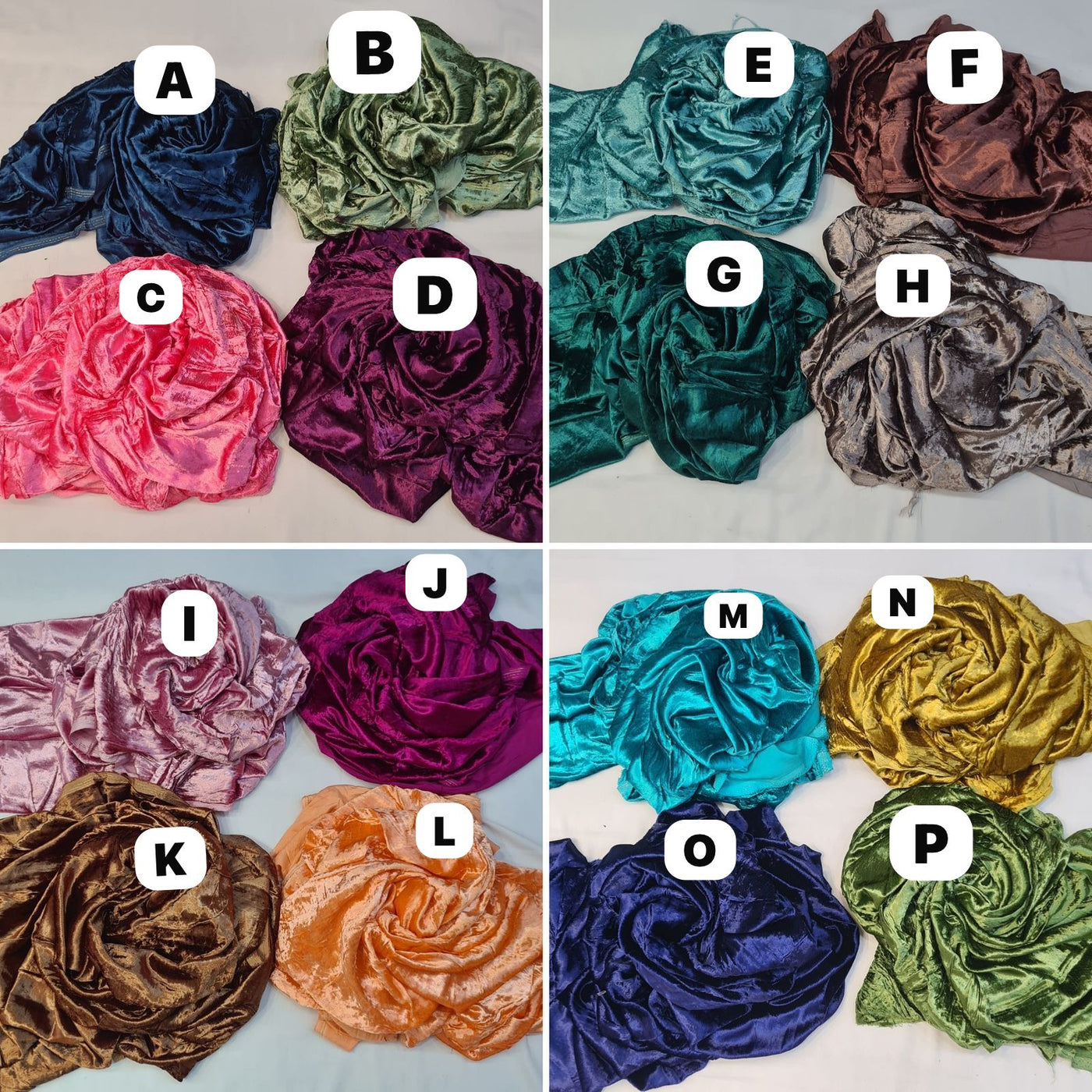 Pure Viscose Velvets Solid Colors 44 inch Width