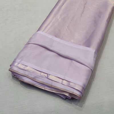 (Wholesale Pack of 20 meter) Superflowy Satin Georgette Shimmer Foil 44 inch width