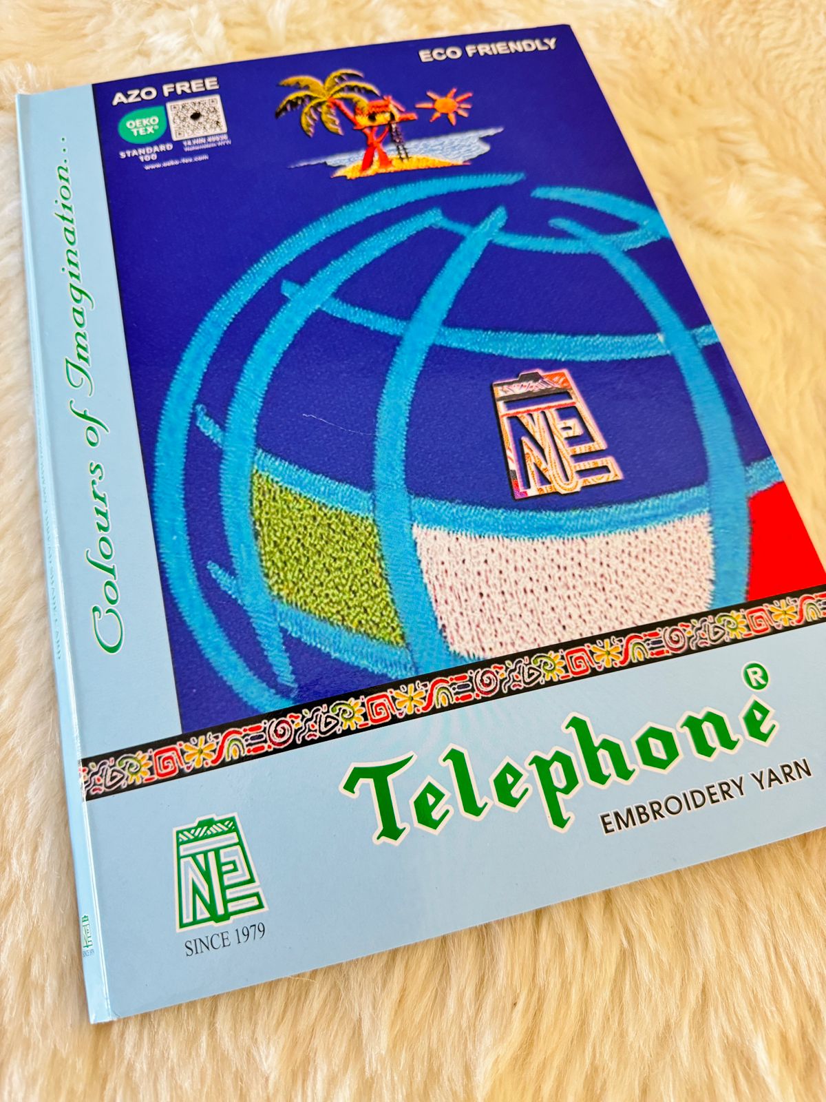 Telephone Thread Shade Reference Chart For Matching (more than 450 sha ...