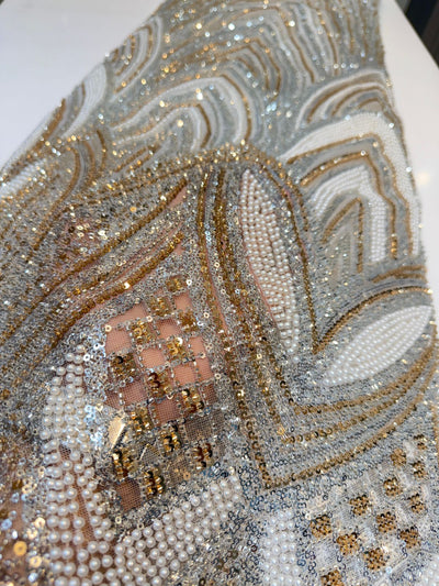 Costa Handwork Net Embroidery  54 inch width