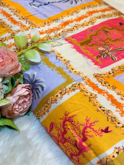 Pure Viscose Modal Satin prints 44 inch width