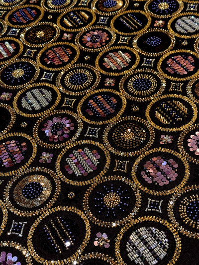 Ziffat Handwork Net Emroidery 54 inch width Luxury Collection