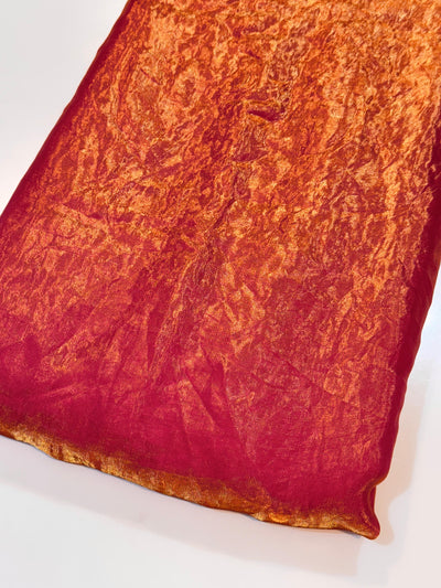Supersoft Two Tone Satin Organza Fabric 44 inch width (Shade BF-2780)