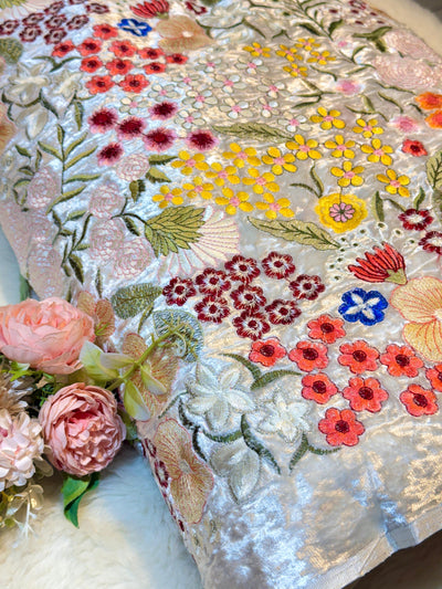 Kiara Pure Velvet Embroidery 44 Inch width