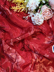 (Wholesale Pack Of 20 meter -Dispatch After 7 days )  Pure Viscose Crape Prints  (Design -  RA02756-3)