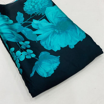 Satin Georgette Floral prints 44 Inch width