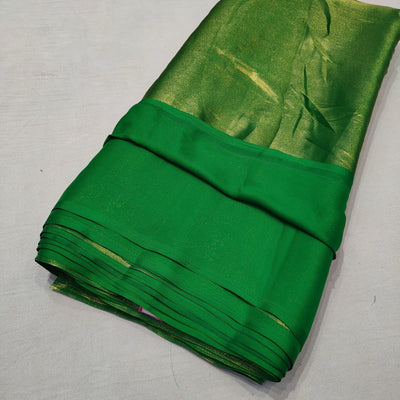 (Wholesale Pack of 20 meter) Superflowy Satin Georgette Shimmer Foil 44 inch width