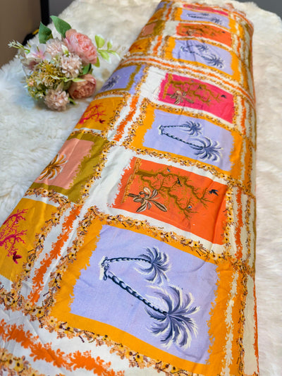 Pure Viscose Modal Satin prints 44 inch width