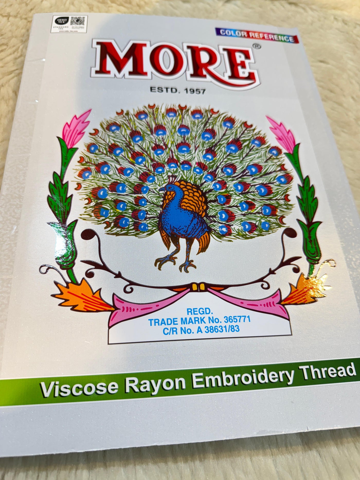 More Thread Chart More Thread Shade Reference Chart For Matching (More Then 880 shades ...