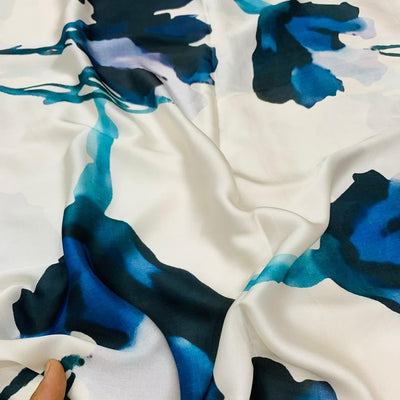 Satin Georgette Print 44 Inch Width