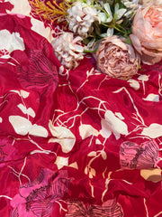 Wholesale Pack Of 20 meter -Dispatch After 7 days )  Pure Viscose Crape Prints  (Design -  RA01044-5)