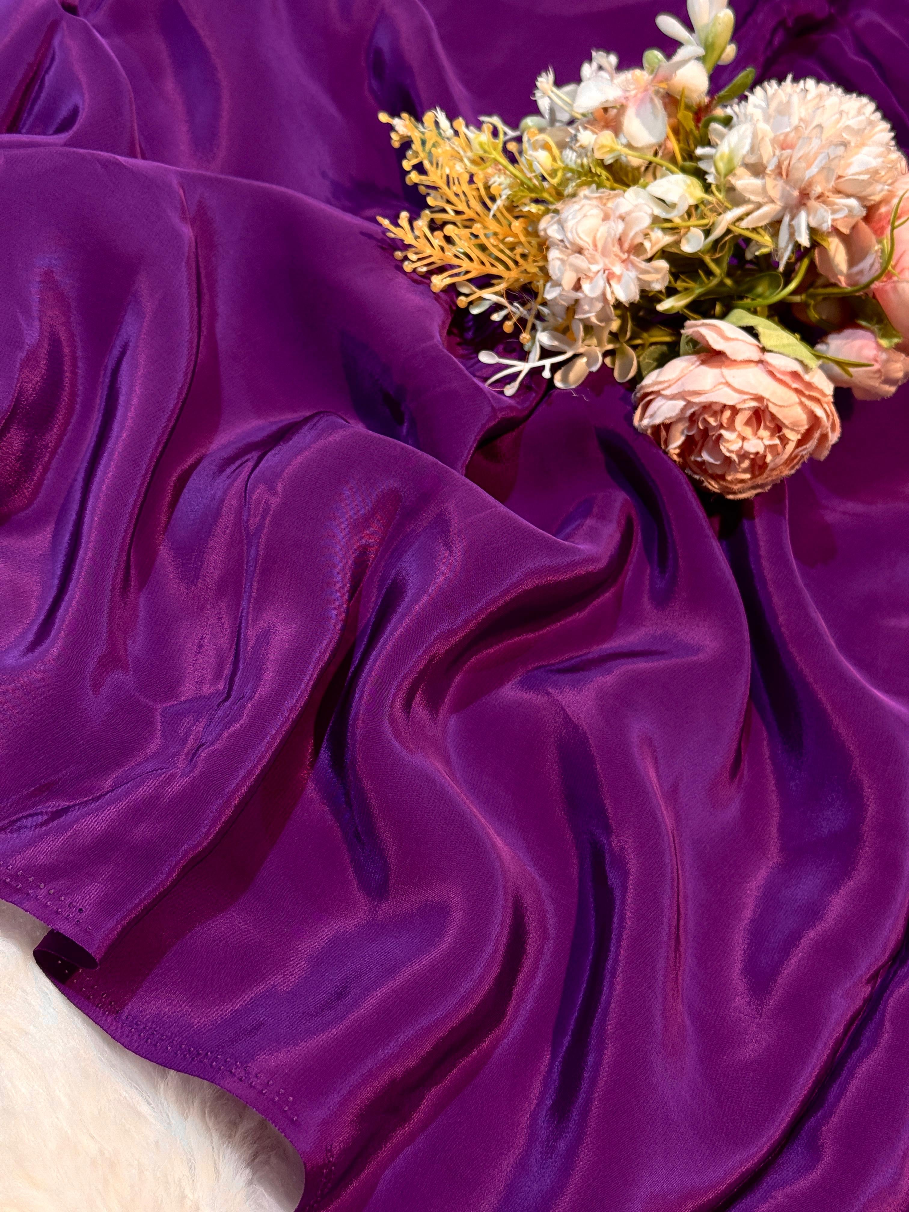Crape Color Pure Viscose Crape Solid Colors 44 Inch width (Shade-Y) – Fabric Forever