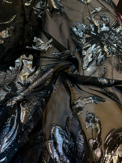 Fiora Big Width Organza Jacquard Fabric 55 inch width