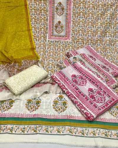 Very Beautiful unstitched cotton suits