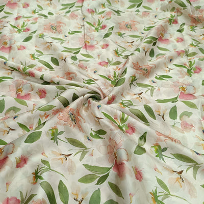 Satin Georgette Print 44 Inch Width